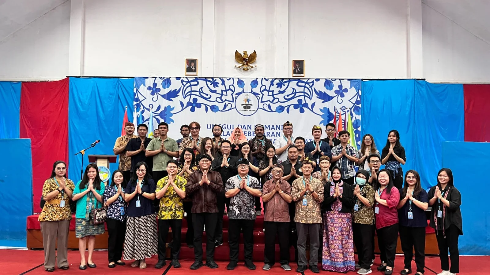 UKM Rohis STIKOM Yos Sudarso Gelar Halal Bihalal Bertema Infinite Forgiveness