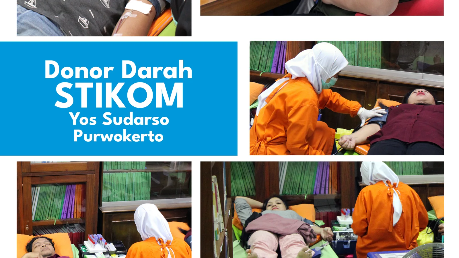Wujudkan Kampus Unggul dan Humanis, STIKOM Yos Sudarso Purwokerto Sukses Gelar Aksi Donor Darah
