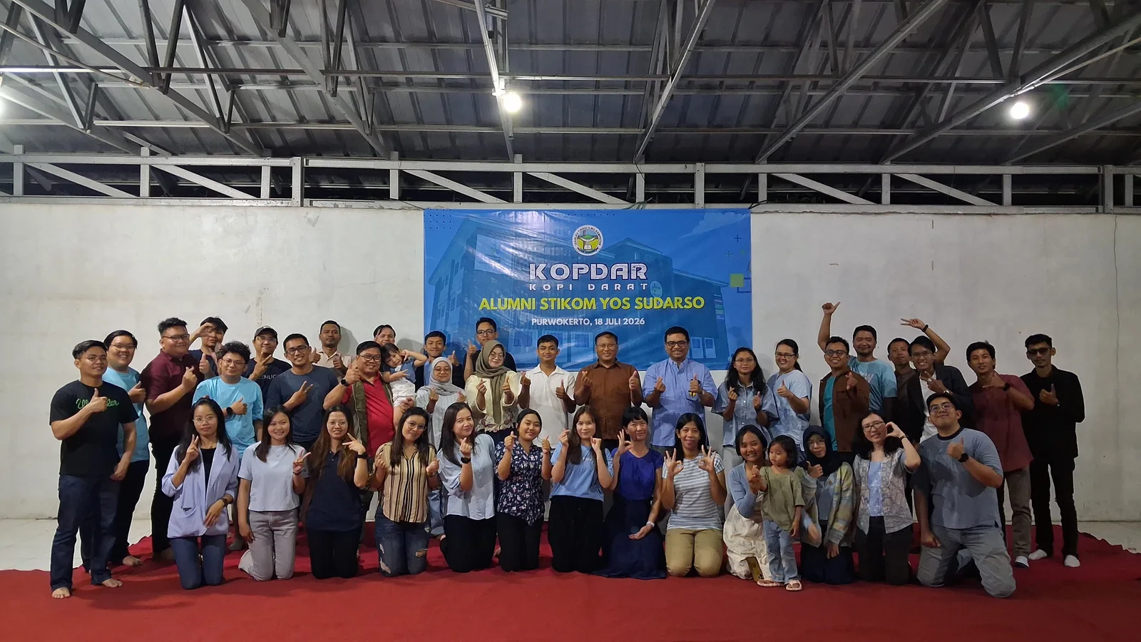Kopdar Perdana Alumni STIKOM Yos Sudarso Purwokerto Pererat Silaturahmi dan Perkuat Jejaring Alumni