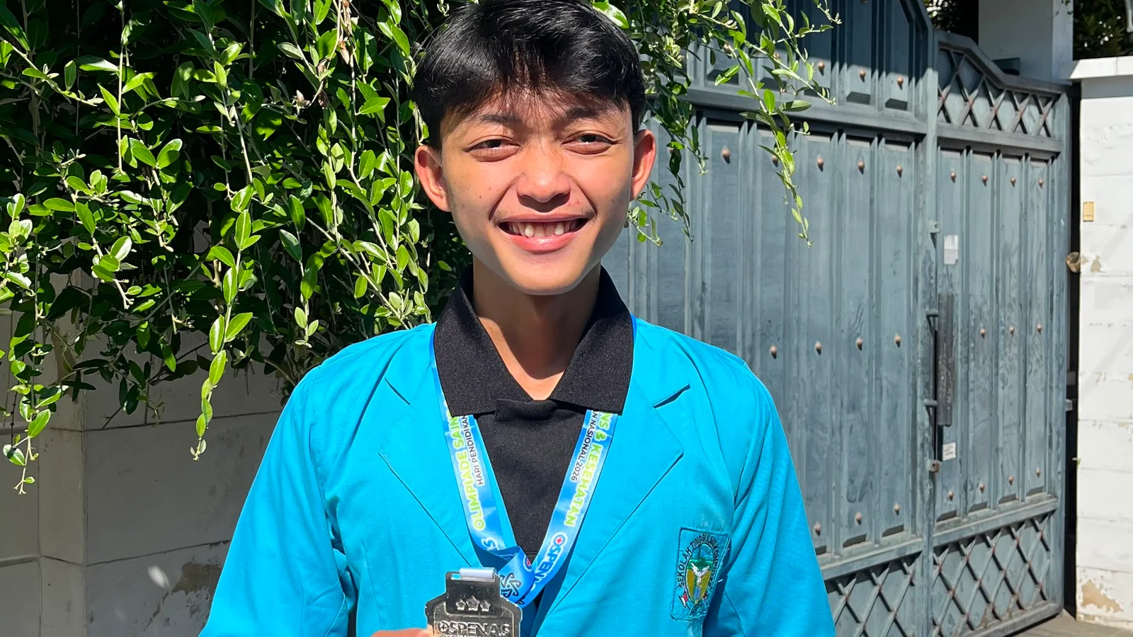 Dari Sistem Informasi ke OSPENAS, Afdal Indra Raih Medali Perak