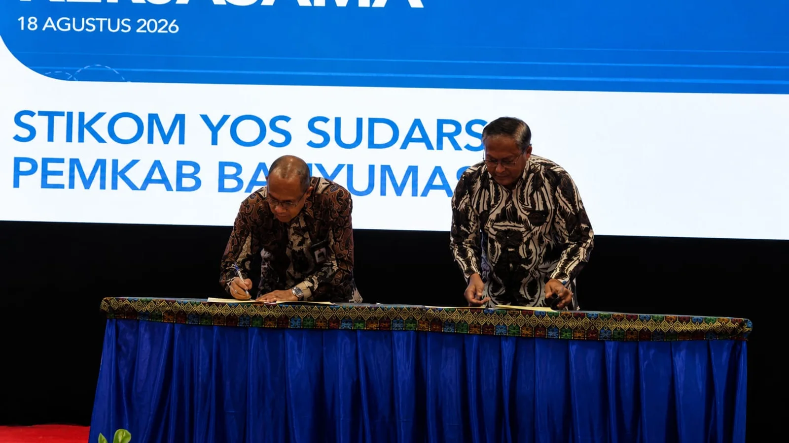 STIKOM Yos Sudarso dan Pemkab Banyumas Perkuat Sinergi Teknologi dan SDM