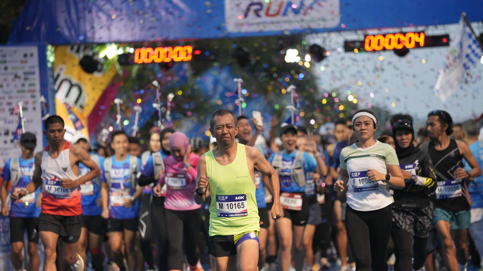 1.010 Peserta Ramaikan SYS RUN 2026 di Menara Teratai Purwokerto
